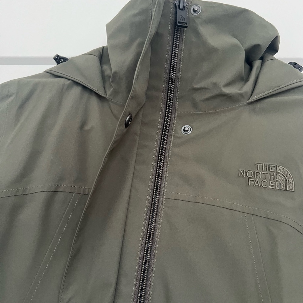 The North Face Olive Trench Coat - Picture 3 of 6